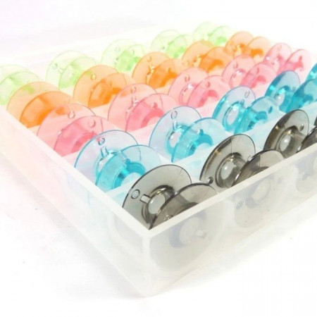 CAJA 25 CANILLAS COLORES